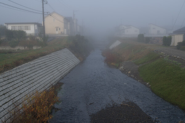 霧の町