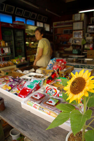 ヒマワリの咲く食料品店