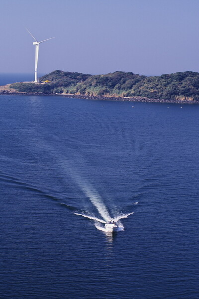 【秋】風車とボート