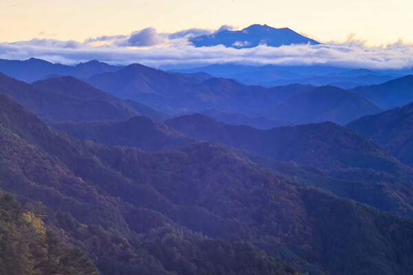 御嶽山 遠望