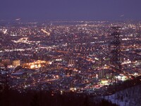 札幌の冬夜景３