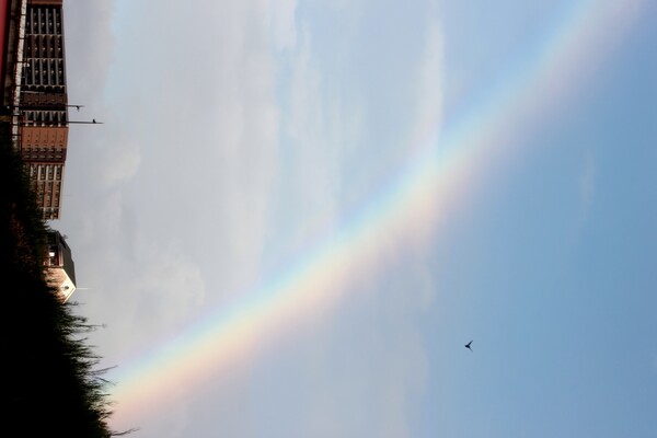 虹と【雲】
