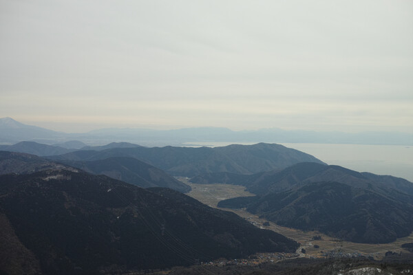 赤坂山から東の方角