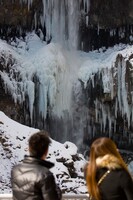 氷瀑　華厳の滝