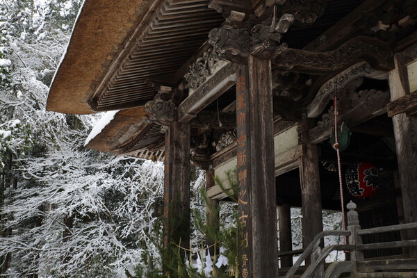 古刹雪景