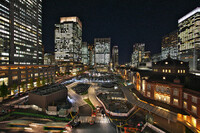 The night view of Tokyo Station2