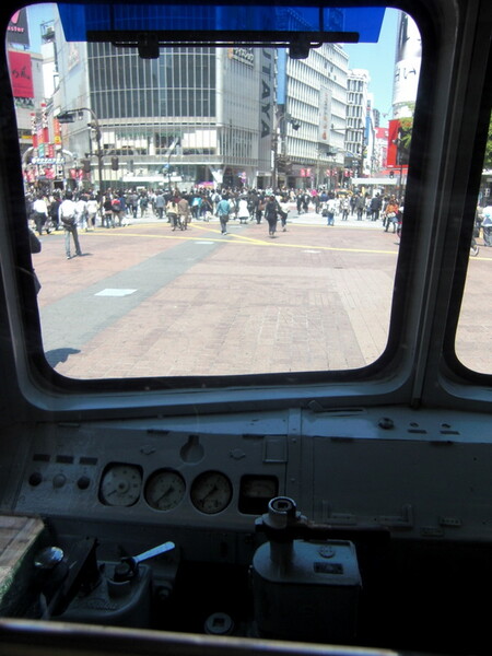 渋谷駅前交差点の風景