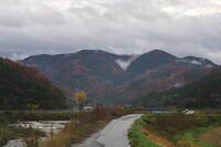 田舎の紅葉。