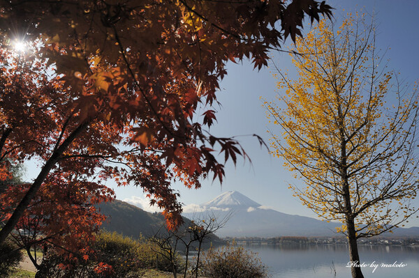 秋の富士・・・
