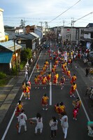 尾花沢花笠まつり（休憩中）