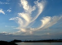 十一月中旬の雲