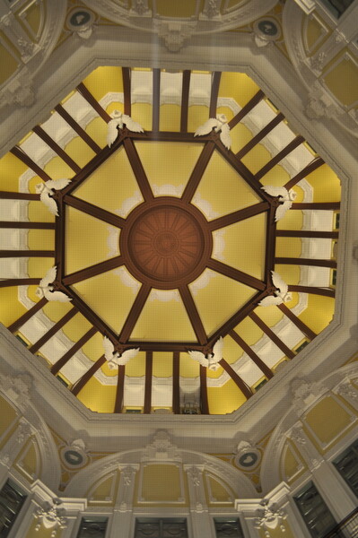 東京駅舎ドーム天井