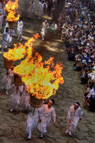 【祭】　那智の火祭り　２