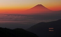『遠景 赤富士』
