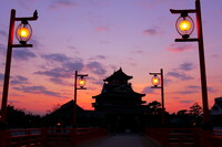 清州城　～日の出前
