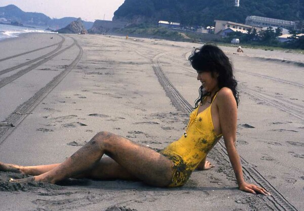１９７０年代　海辺の風景　レトロかな