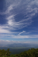 富士山から空を眺める
