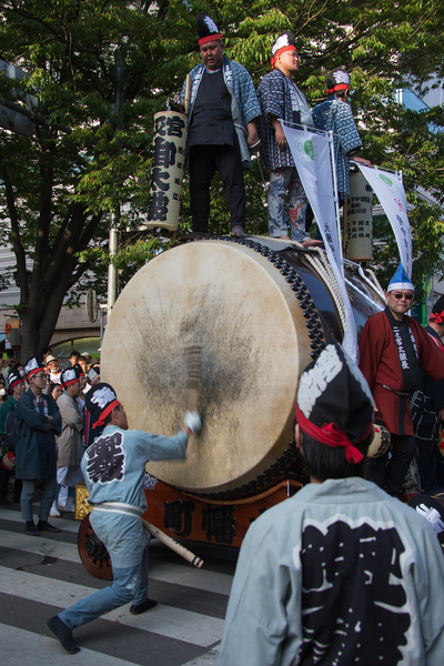 くらやみ祭り 大太鼓