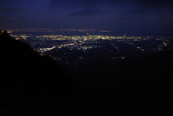 山頂からの夜景