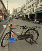築地場外市場の自転車