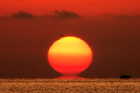 瀬戸の夕景　だるま夕日　１９