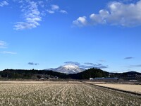 大山ー笠雲