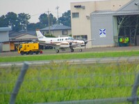 徳島県航空自衛隊の練習機＆格納庫