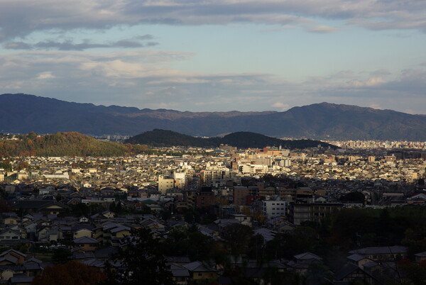 DA70mmで京都の町並み
