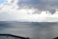 琵琶湖南端付近の景色