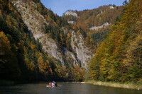 River Dunajec, mountains Pieniny