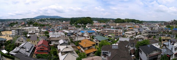 生駒山の街