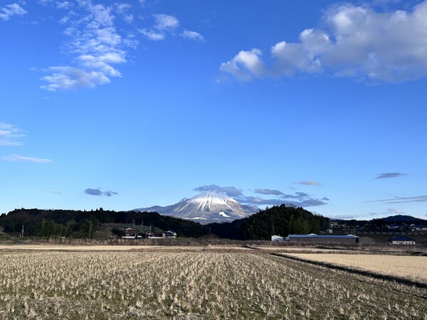 大山ー笠雲