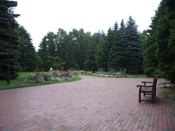 花園の入口