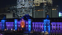 東京駅丸の内駅舎100 周年メモリアルライトアップ