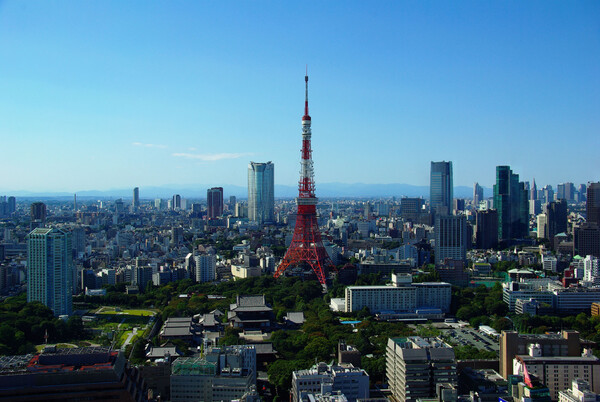 東京タワーの見える風景
