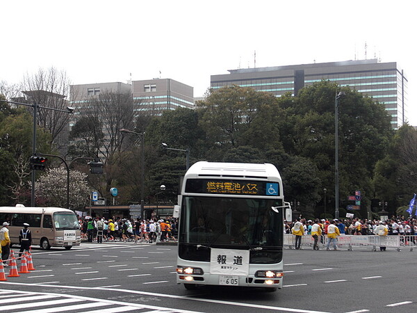 東京マラソンの風景２