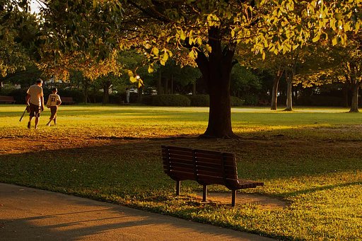 [S]夕暮れの公園にて