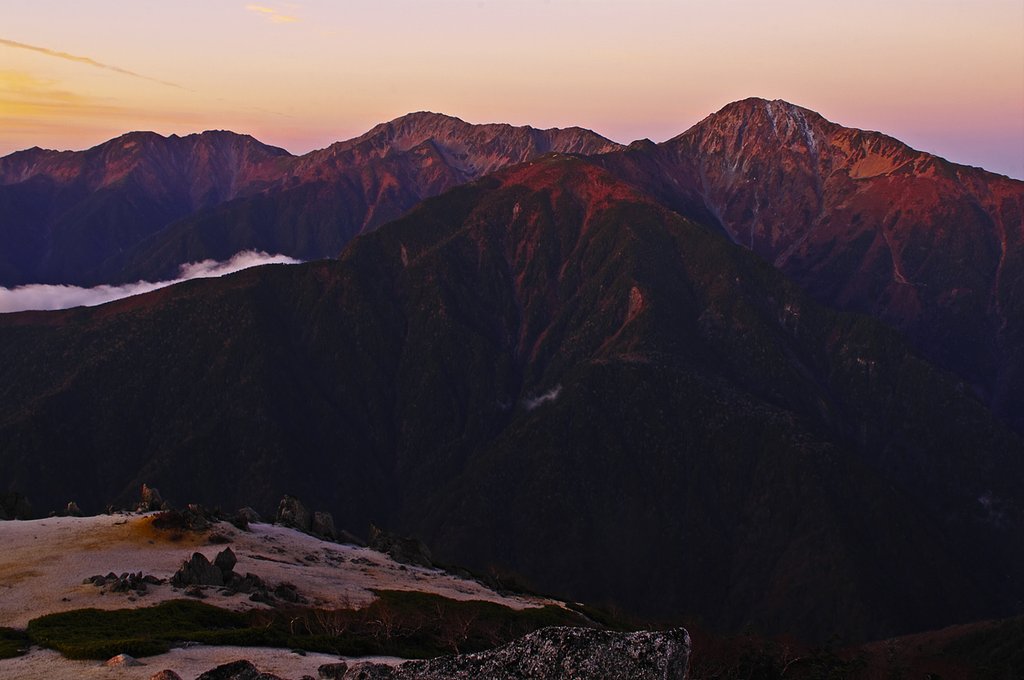 【紅】白峰三山