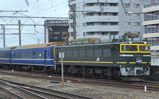 寝台特急日本海　金沢駅
