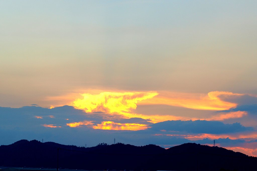 【空】アカネ雲