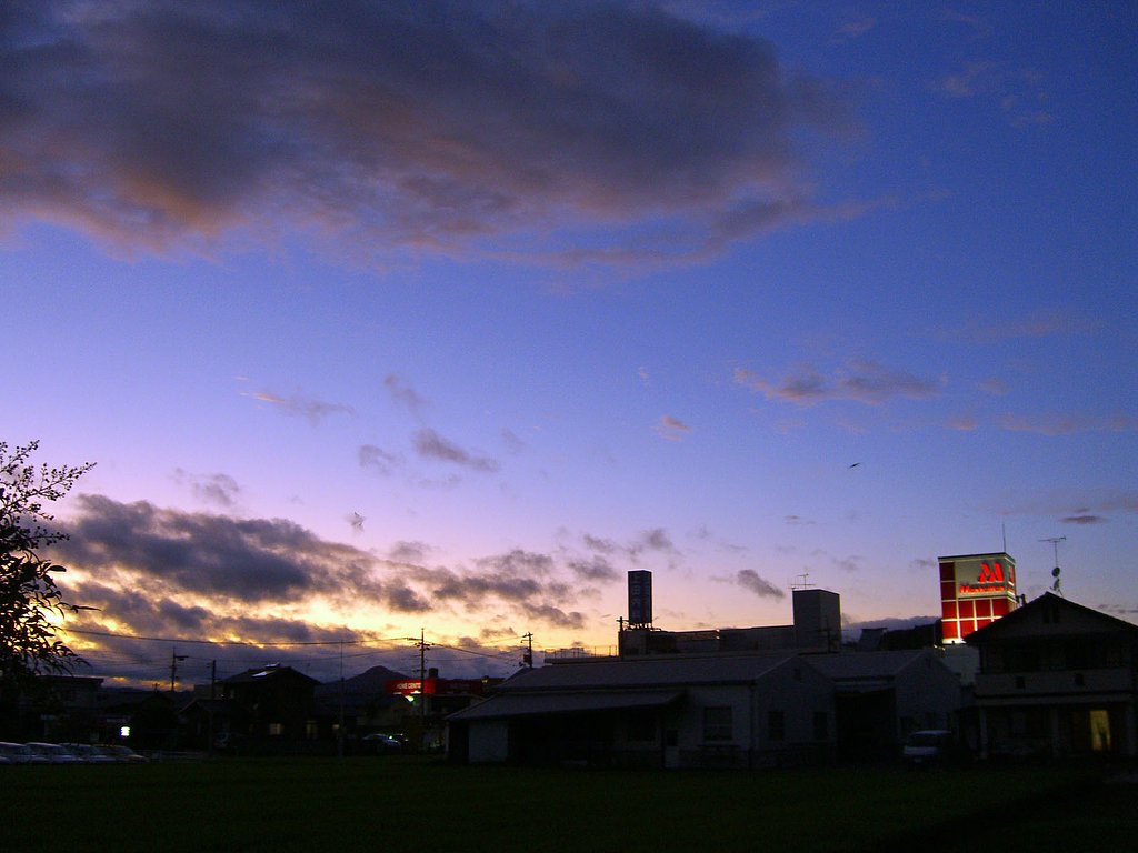 秋夕暮れ