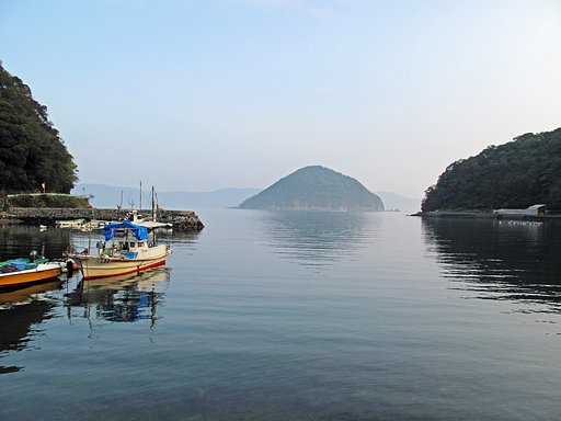 臼杵湾の津久見島