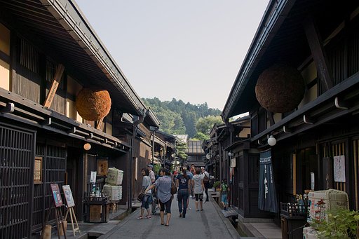 【長】古い町並み