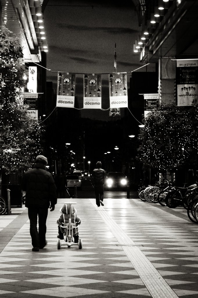 【逆光】ナイト・ウォーク