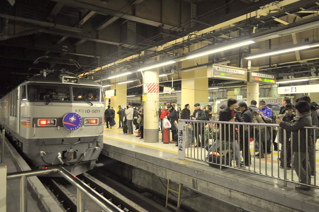 朝の上野駅