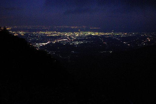 山頂からの夜景