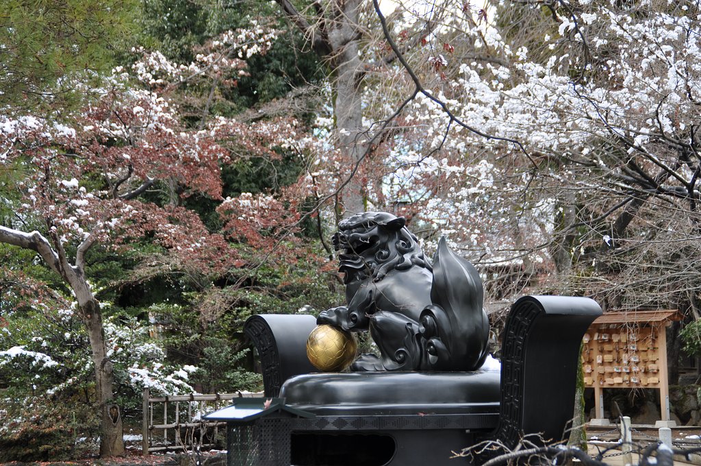 雪の豪徳寺