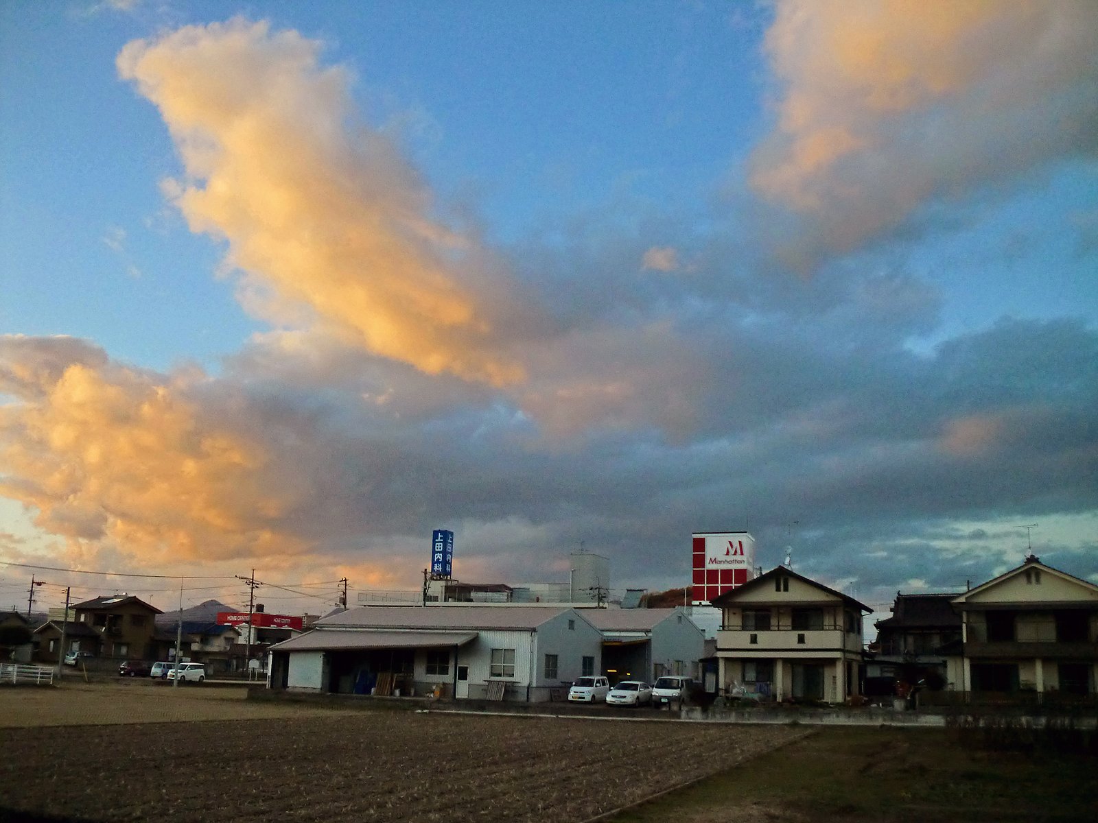 夕焼雲