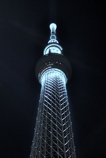 東京スカイツリーライトアップ