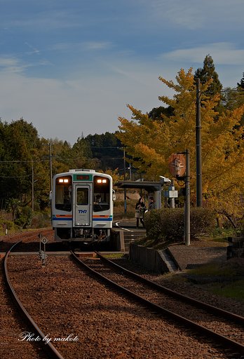 秋の一宮駅